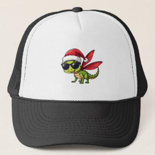 Weihnachtslibelle Santa Hut Lustiges Xmas Kinder Truckerkappe