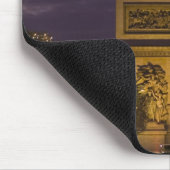 Weihnachtslicht auf den Champs Elysees Mousepad (Ecke)