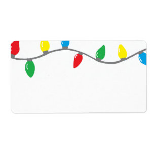 "Weihnachtslicht-" Aufkleber