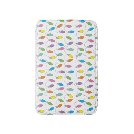 Weihnachtslicht Badematte (Vorderseite Vertikal)