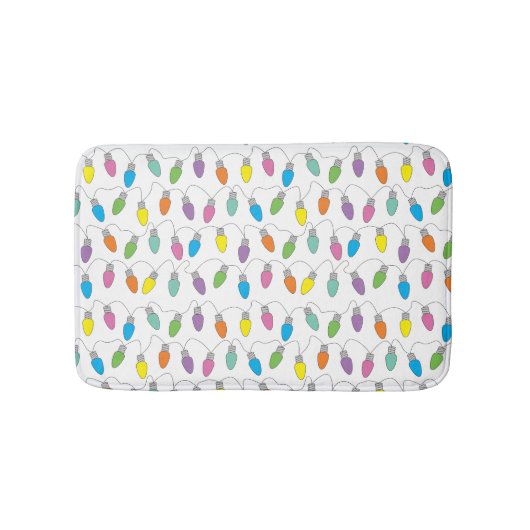 Weihnachtslicht Badematte (Vorderseite)