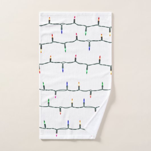 Weihnachtslicht Badhandtuch Set (Handtuch)
