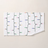 Weihnachtslicht Badhandtuch Set (Handtuch)