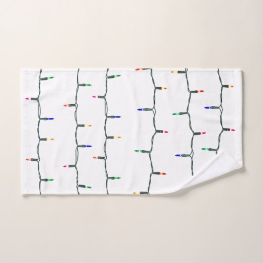 Weihnachtslicht Badhandtuch Set (Handtuch)