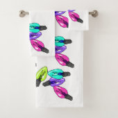 Weihnachtslicht Badhandtuch Set (Insitu)