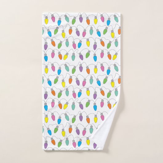 Weihnachtslicht Badhandtuch Set (Handtuch)