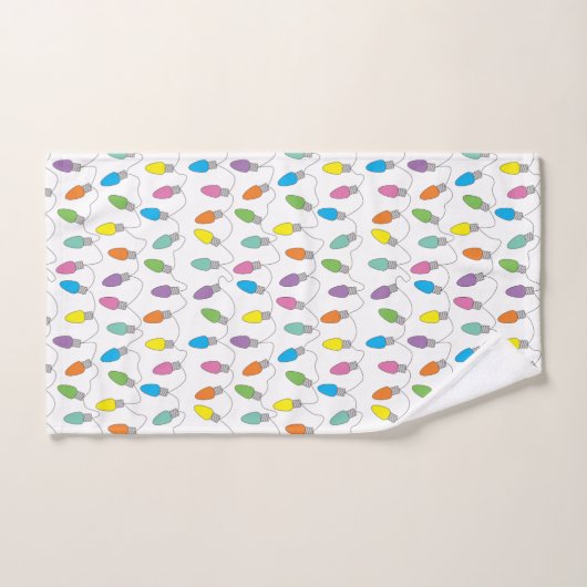 Weihnachtslicht Badhandtuch Set (Handtuch)