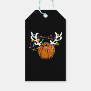 Weihnachtslicht Basketball Ball Funny Weihnachten Geschenkanhänger