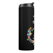 Weihnachtslicht Bootsfahrt Kreuzfahrtschiff Gif Thermosbecher (Nach links gedreht)