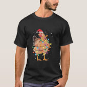 WeihnachtsLICHT Chicken Weihnachten Weihnachten We T-Shirt (Vorderseite)