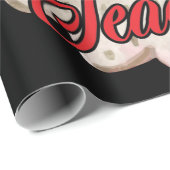 Weihnachtslicht der Lieblingslehrerin in der Weihn Geschenkpapier (Rolleneckpunkt)