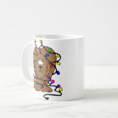 Weihnachtslicht-Desaster Kaffeetasse (Vorderseite Links)