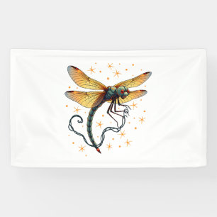 Weihnachtslicht-Dragonfly Banner