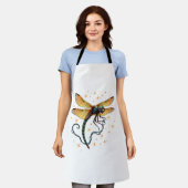 Weihnachtslicht-Dragonfly Schürze (Getragen)