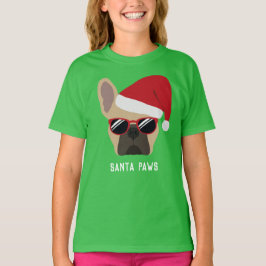 Weihnachtslicht Fawn Französische Bulldogge T-Shirt