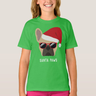 Weihnachtslicht Fawn Französische Bulldogge T-Shirt
