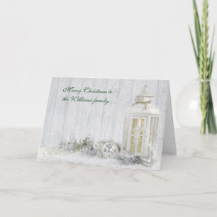 Weihnachtslicht Feiertagskarte