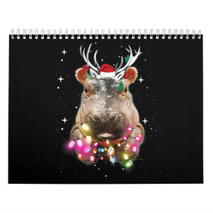 Weihnachtslicht Fiona Hippopotamus Kalender