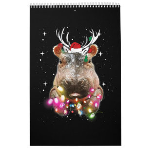 Weihnachtslicht Fiona Hippopotamus Kalender