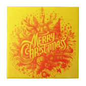 Weihnachtslicht Fliese (Vorderseite)