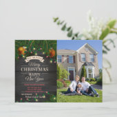 Weihnachtslicht Foto-Bewegung Ankündigung (Stehend Vorderseite)