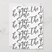 Weihnachtslicht-Foto in Handhaltung Save The Date (Rückseite)