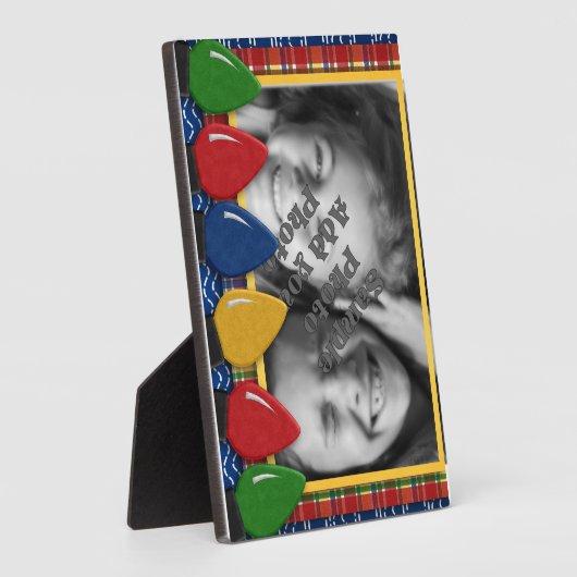 Weihnachtslicht Foto Rahmen Geschenk (Seite)