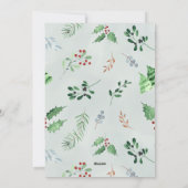 WeihnachtsLICHT Frohe Weihnachten Familie Foto (Rückseite)