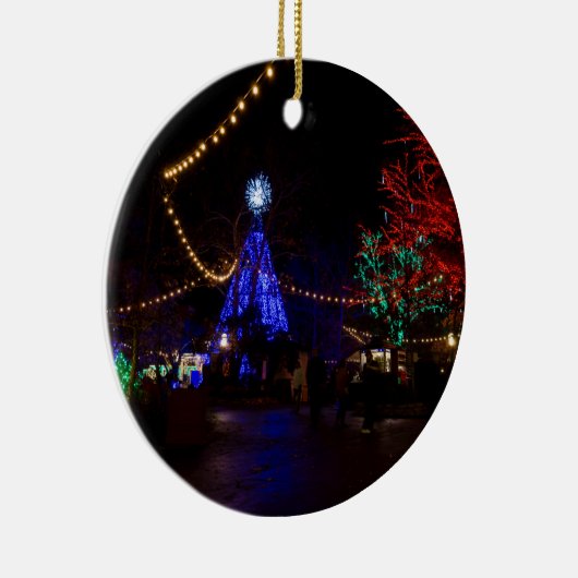 Weihnachtslicht Galore Keramik Ornament (Rechts)