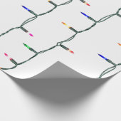 Weihnachtslicht Geschenkpapier (Ecke)