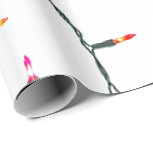Weihnachtslicht Geschenkpapier (Rolleneckpunkt)
