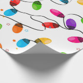 Weihnachtslicht Geschenkpapier (Ecke)