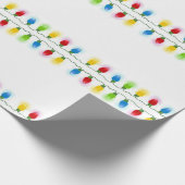 Weihnachtslicht Geschenkpapier (Ecke)