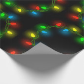 Weihnachtslicht Geschenkpapier (Ecke)
