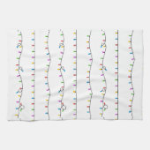 Weihnachtslicht Geschirrtuch (Horizontal)