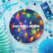 Weihnachtslicht Heller Urlaub Whimsical Merry Pappteller (Party)