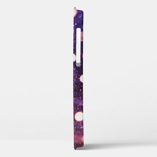 Weihnachtslicht Holiday-Glühgraphie Case-Mate iPhone Hülle (Rückseite / Links)