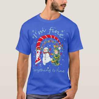 Weihnachtslicht Ich bin gut alles ist gut Weihnach T-Shirt