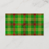 Weihnachtslicht-Installation Geschäftskarten Visitenkarte (Rückseite)