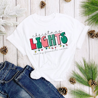 Weihnachtslicht ist mein Lieblingsfarbengenuss für T-Shirt