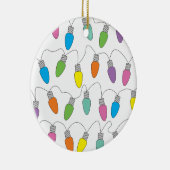 Weihnachtslicht Keramik Ornament (Rechts)