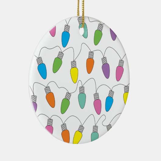 Weihnachtslicht Keramik Ornament (Rechts)