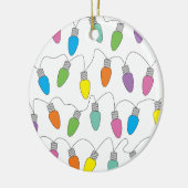 Weihnachtslicht Keramik Ornament (Links)