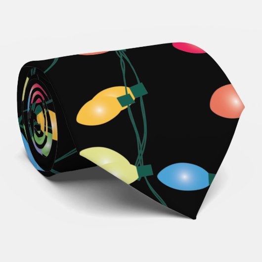 Weihnachtslicht Krawatte (Gerollt)