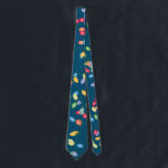 Weihnachtslicht Krawatte<br><div class="desc">Ein farbenfroher Regenbogen aus Weihnachtsbeleuchtung in einer verschlungenen,  natürlich auch scharfen Kette</div>