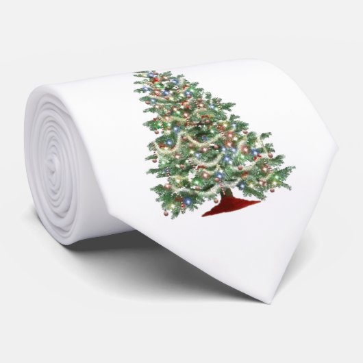 Weihnachtslicht-Krawatte Krawatte (Gerollt)