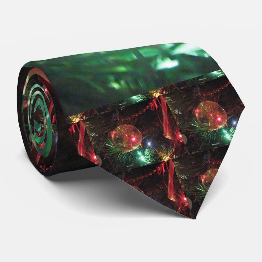 Weihnachtslicht-Krawatte Krawatte (Gerollt)