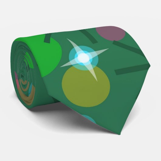 Weihnachtslicht-Krawatte Krawatte (Gerollt)