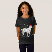 Weihnachtslicht Labrador Retriever Dog Lover Gesch T-Shirt (Vorne ganz)