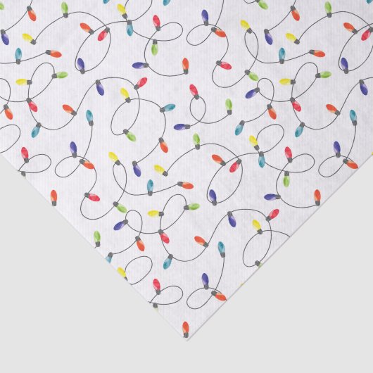 Weihnachtslicht-Muster Seidenpapier (Ausschnitt)